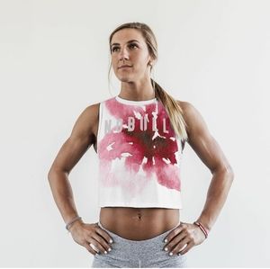 Nobull project muscle tank floral M